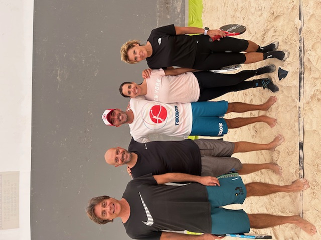 Beach Tennis allenamento a Montesilvano, Pescara Abruzzo